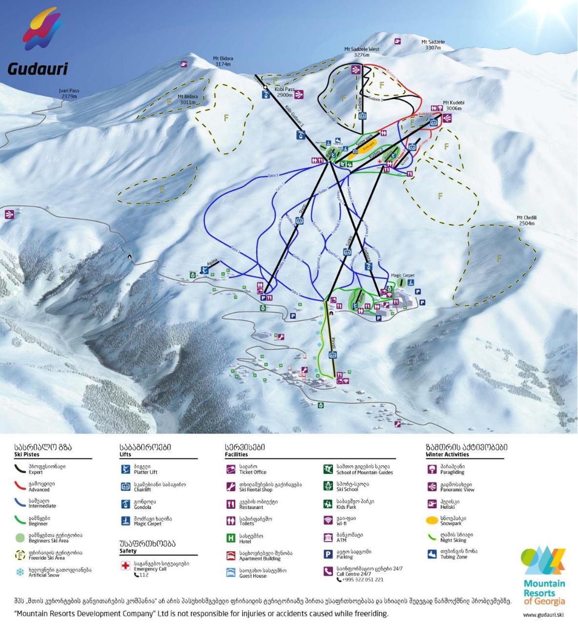 Ski Heaven Gudauri Exteriör bild